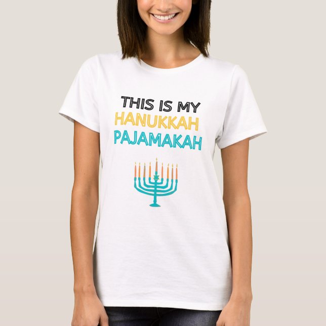 Das ist meine Hanukka Pajamakah T-Shirt (Vorderseite)