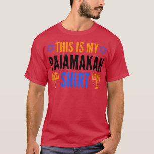 Das ist meine Hanukkah Pajamakah Chanukah Pajama J T-Shirt