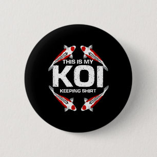 Das ist meine Koi-Haltung-Teich-Fisch-Hobby-Erklär Button