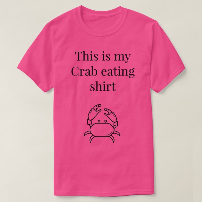 Das ist meine Krabbe, die nette s isst T-Shirt (Design vorne)
