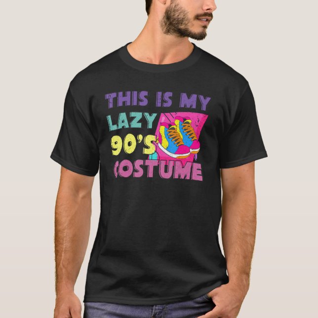 Das ist meine Lazy 90er-Kostüm-Theme Party Nine au T-Shirt (Vorderseite)