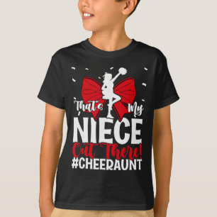 Das ist meine Nichte Cheer Tante Cheerleading Tant T-Shirt
