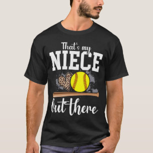 Das ist meine Nichte da draußen Softll Tante Onkel T-Shirt