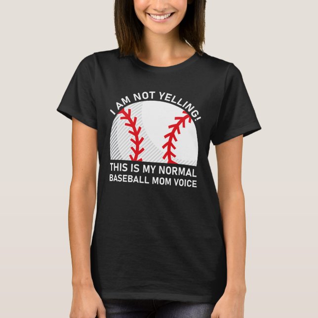 Das ist meine normale Baseballmutter T-Shirt (Vorderseite)