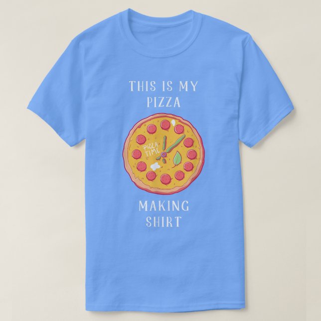 Das ist meine Pizza, die Pizza-Pizzeria 5555 macht T-Shirt (Design vorne)