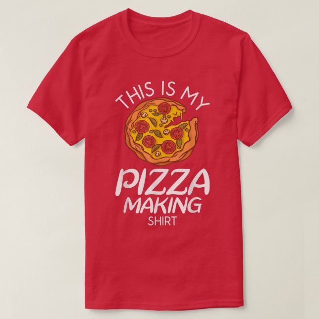Das ist meine Pizza, die Shirt-Snack-Pizzalove-Piz T-Shirt (Design vorne)