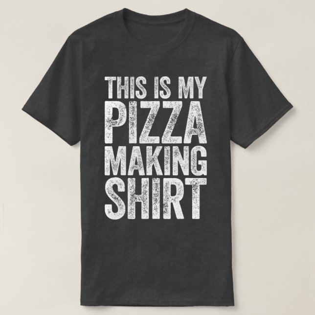 Das ist meine Pizzeria, die Essen macht. T-Shirt (Design vorne)