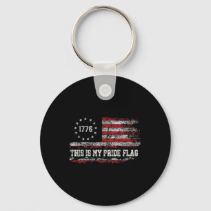 Das ist meine Pride-Flagge USA Amerikanisch 4. Jul Schlüsselanhänger