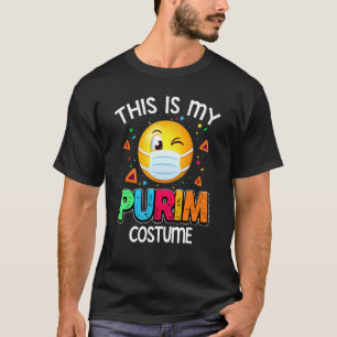 Das ist meine Purim-Kostüm-Funny-Jüdische Gesichts T-Shirt