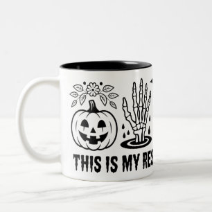 Das ist meine ruhende Hexenfront-Tasse Funny Wit Zweifarbige Tasse