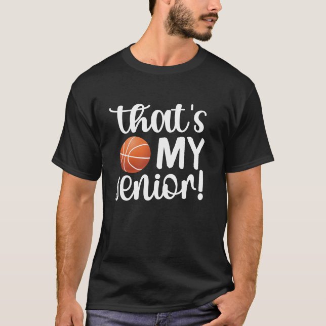 Das ist meine Senior Basketball Senior Mama Senior T-Shirt (Vorderseite)
