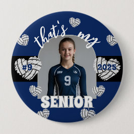 Das ist meine Senior Volleyball-Taste Button