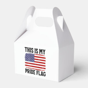 Das ist meine Stolzflagge US-Flagge, 4. Juli Patri Geschenkschachtel