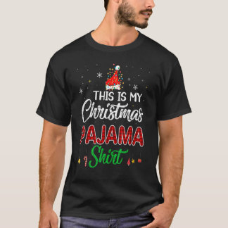 Das ist meine Weihnachts-Pajama-Familie, die Weihn T-Shirt