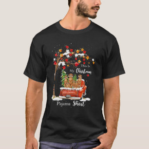 Das ist meine Weihnachts Pajama Meerkats Xmas Crew T-Shirt