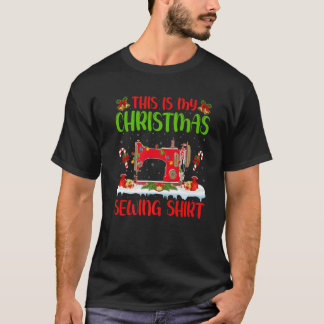 Das ist meine Weihnachts-Pajama-Nähmaschine Christ T-Shirt