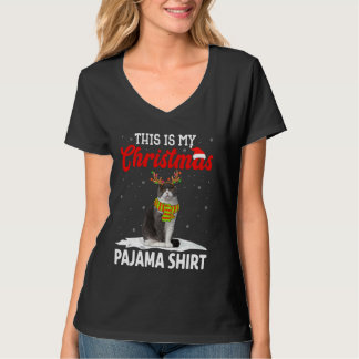 Das ist meine Weihnachts-Pajama-Schottische Folkka T-Shirt