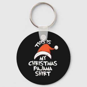 Das ist meine Weihnachts-Pajama-Shirt-Familie Schlüsselanhänger