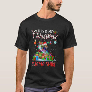 Das ist meine Weihnachts-Pajama-Shirt-Maisschlange T-Shirt