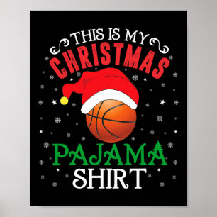 Das ist meine Weihnachts-Pajama-Shirt-Weihnachtsma Poster