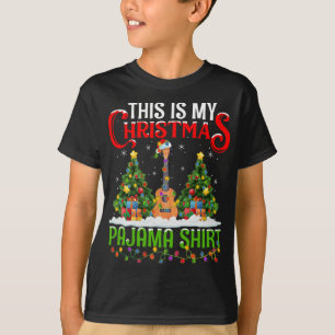 Das ist meine Weihnachts-Pajama Ukulele-Musik Chri T-Shirt