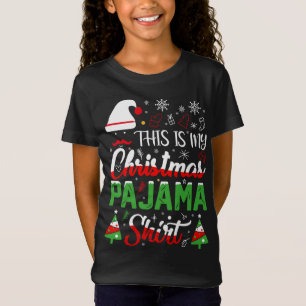 Das ist meine Weihnachts-Pajama-Weihnachtsfamilie T-Shirt