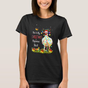 Das ist meine Weihnachts-Pyjama-Familien-Henne T-Shirt