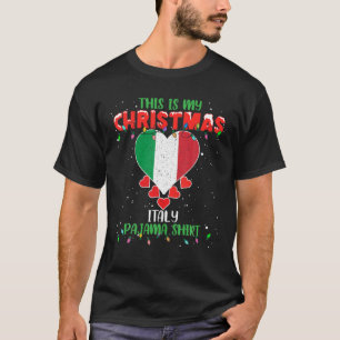 Das ist meine Weihnachtsbeleuchtung Liebe Italien  T-Shirt