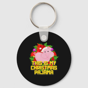Das ist meine Weihnachtsfeiertage Pig Niedlichen W Schlüsselanhänger