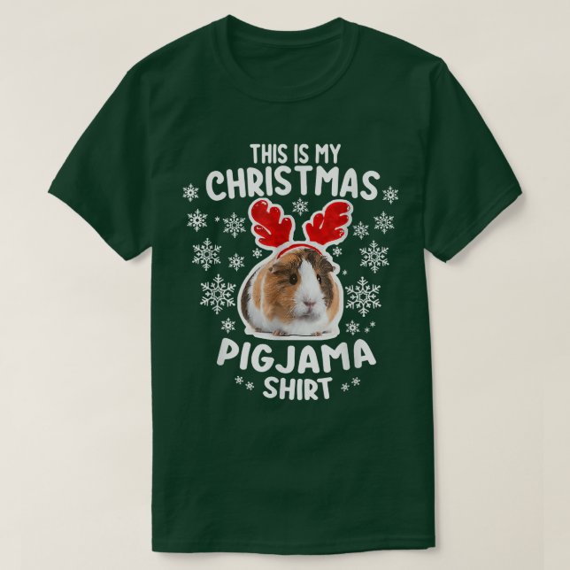 Das ist meine Weihnachtsferien-Guinea T-Shirt (Design vorne)