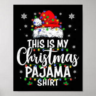 Das ist meine Weihnachtskuppelampe, die männliche  Poster
