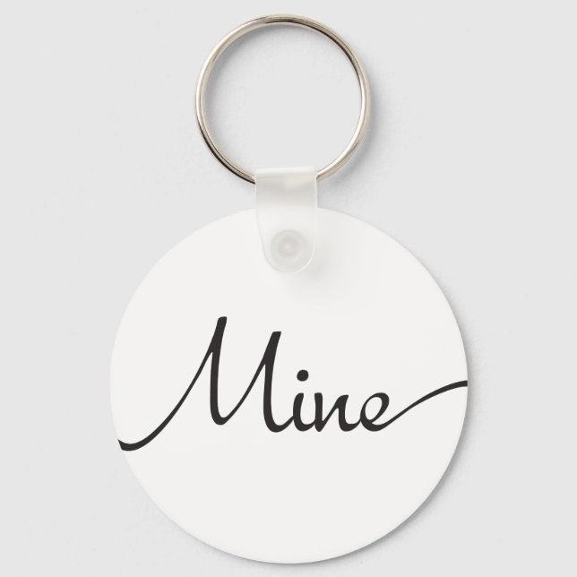 Das ist meins schlüsselanhänger (Vorderseite)