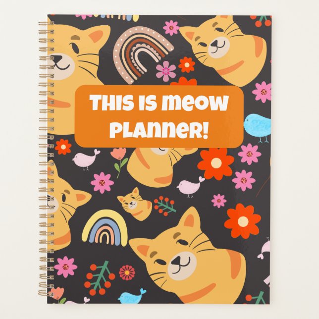 "Das ist Meow Planner! Niedlich Cat Lover Geschenk Planer (Vorderseite)