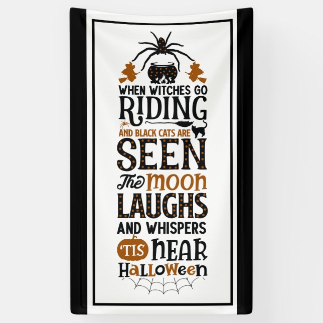 Das ist nahe Halloween Banner (Vertikal)