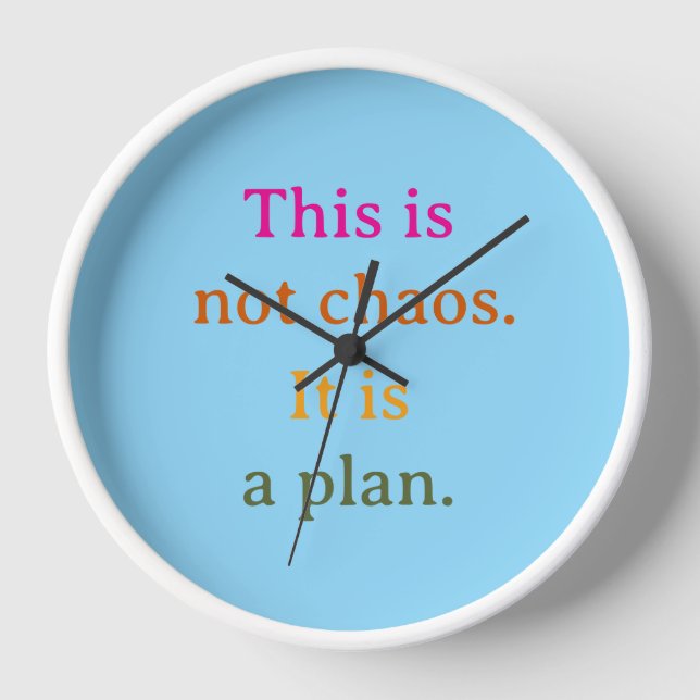 Das ist nicht Chaos Uhr (Vorderseite)