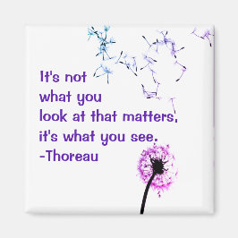 Das ist nicht das, was man sich Thoreau Magnet ans