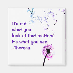 Das ist nicht das, was man sich Thoreau Magnet ans