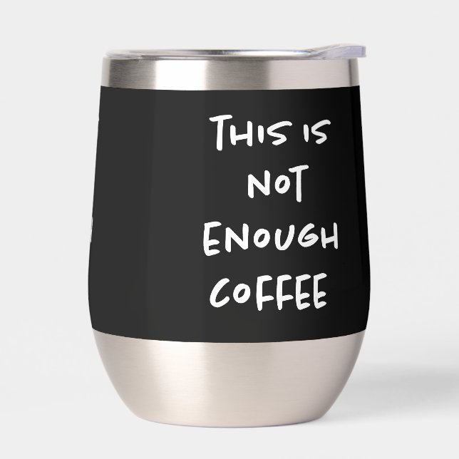 Das ist nicht genug Kaffee auf schwarz (Links)