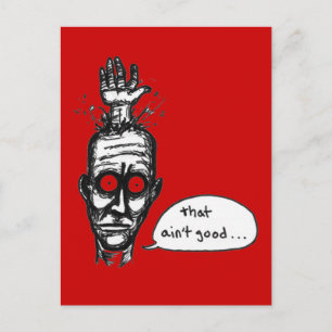 Das ist nicht gut postkarte
