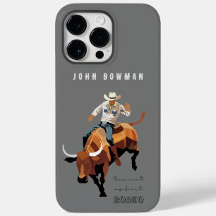 Das ist nicht mein erstes RODEO: Bull-Reiter Case-Mate iPhone 14 Pro Max Hülle