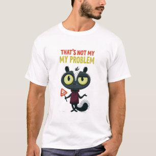 Das ist nicht mein Problem Lustiger Skunk Arbeits  T-Shirt