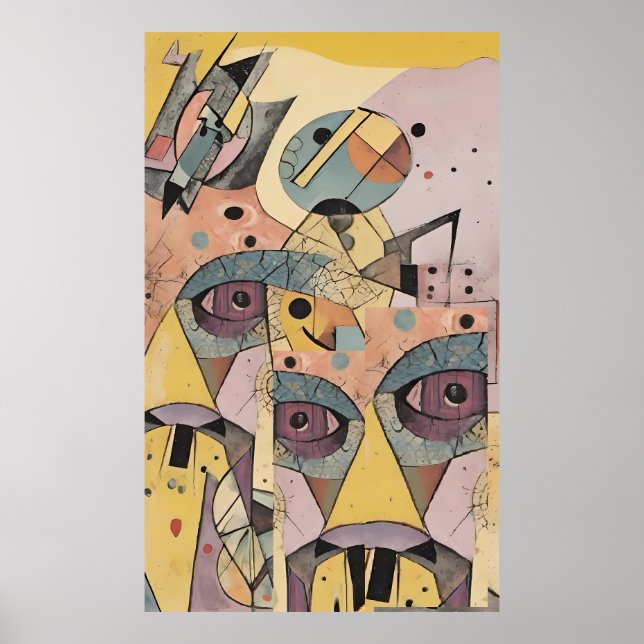 Das ist nicht Tiki - Ken Gage Surreal Art Poster (Vorne)