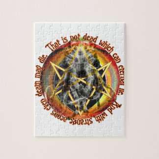 Das ist nicht tot, das ewige Lügen kann Puzzle