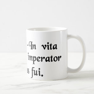 Das ist nichts--in einem vorhergehenden Leben war Tasse