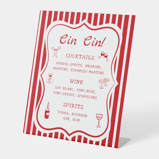 Das ist noch mehr Brautparty Hochzeit Bar Sockelschild (Vorderseite)