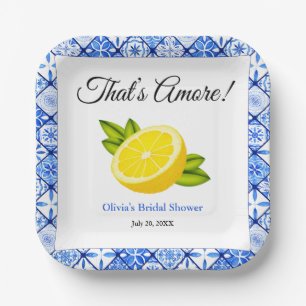 Das ist noch mehr   Brautparty Lemon Pappteller