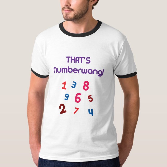 Das ist Numberwang! T-Shirt (Vorderseite)