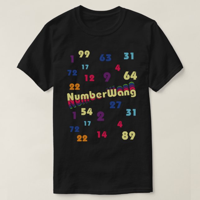 Das ist NumberWang! T-Shirt (Design vorne)