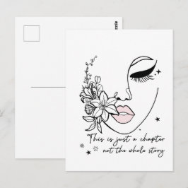 Das ist nur ein positives Kapitelzitat  Postkarte