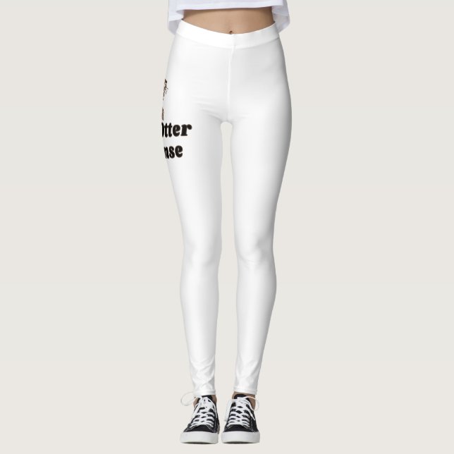 Das ist otter Unsinn Shirt niedlich und lustiges T Leggings (Vorderseite)